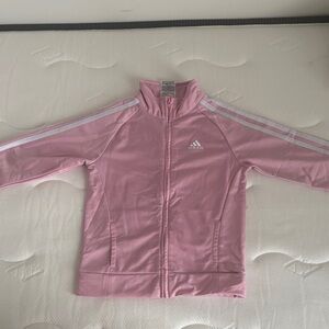 Adidas Kids Light Pink Track Jacket
